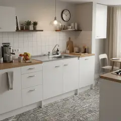 CIC - Mueble Cocina con Lavaplatos Izquierdo 100 Cm y Grifería