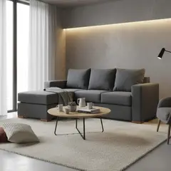 DKORA - Sofá Seccional Celine Intercambiable 3 Cuerpos