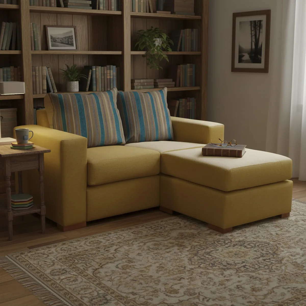 DKORA - Sofá Seccional Celine Intercambiable 2 Cuerpos