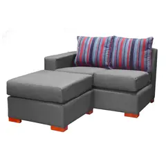 DKORA - Sofá Seccional Mia Intercambiable 2 Cuerpos