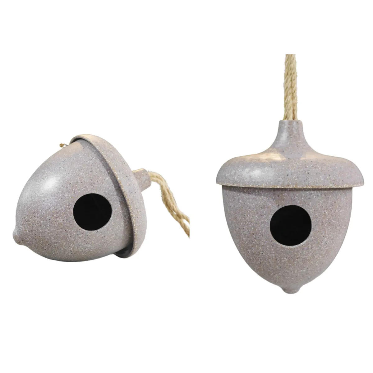 PLANT ME - Casa de Nido para Ave 20x17x17 Gris