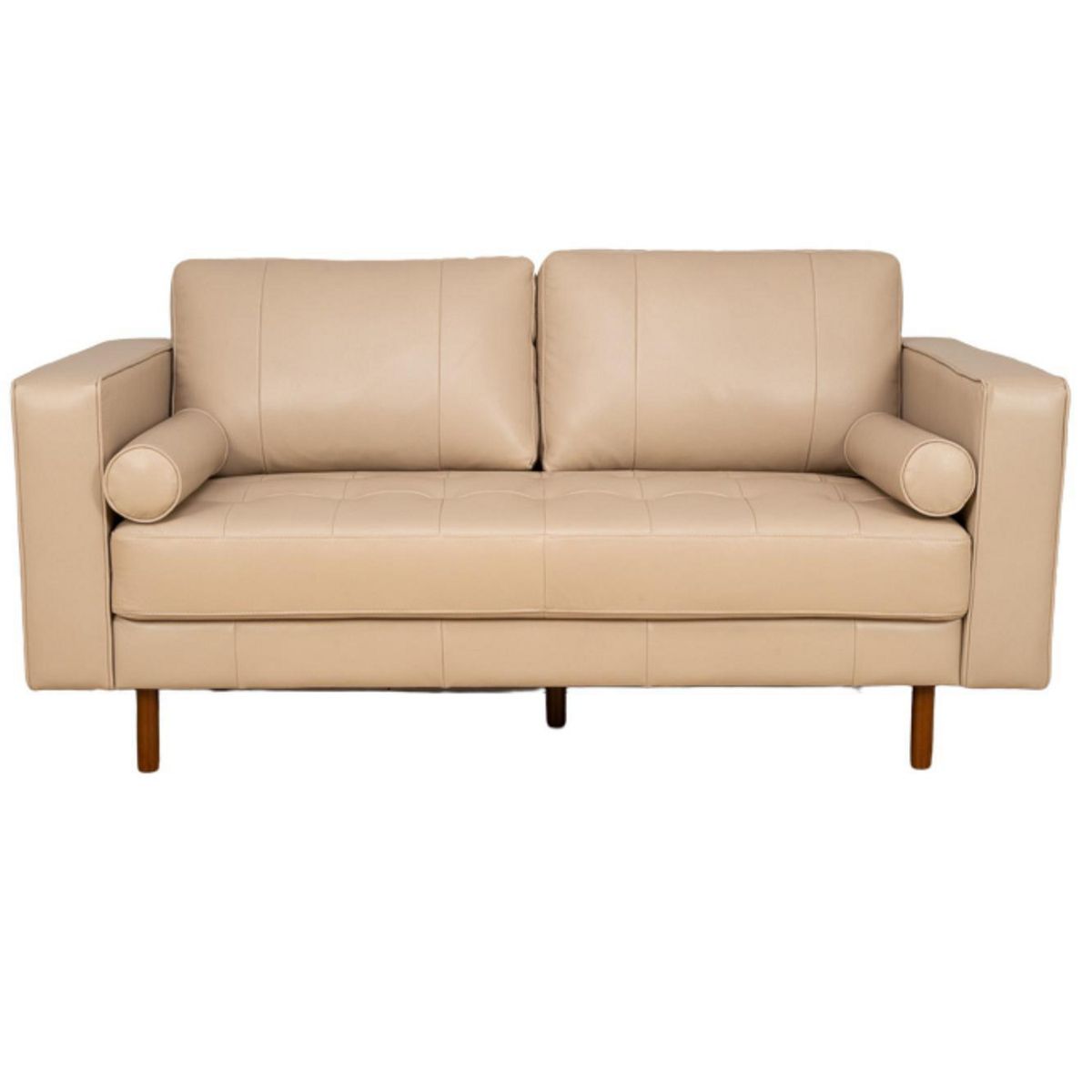 DECOCASA - Sofá 3 cuerpos Apgar Beige 180x91x95 cm Beige