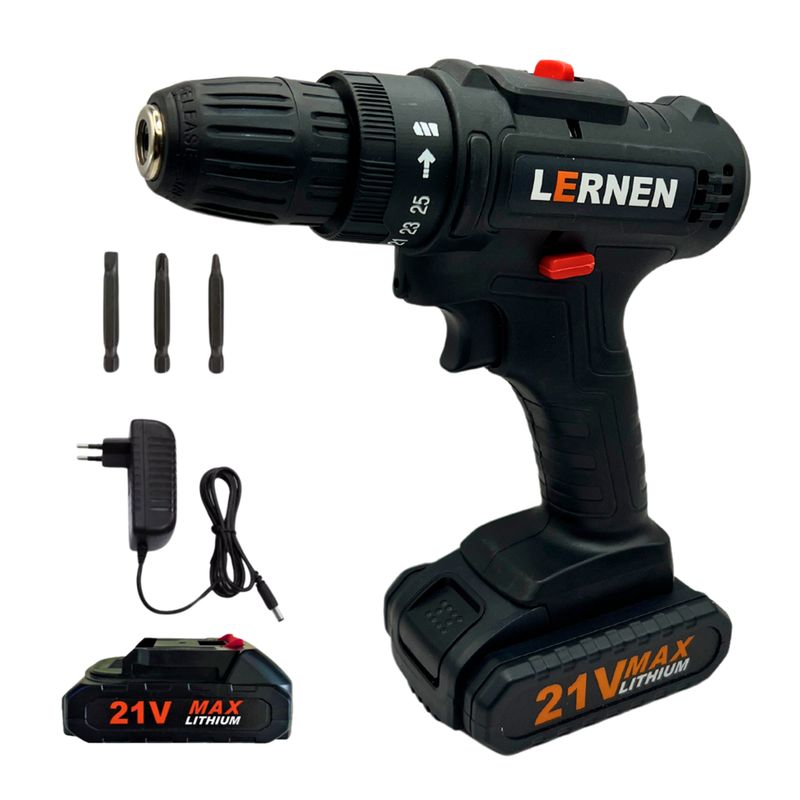 LERNEN - Taladro Inalámbrico Atornillador 11 " 21 V