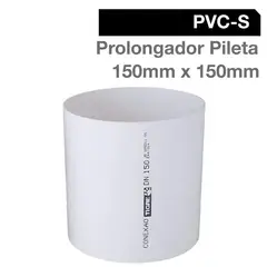 TIGRE - Prolongador Pileta PVC 150mm x 150mm Blanco 1u