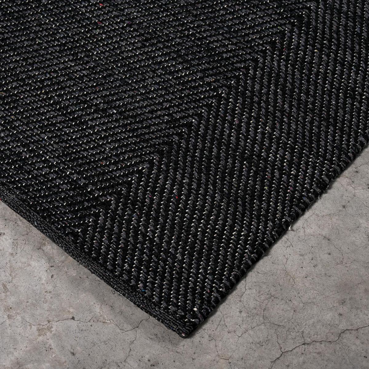 ELEMENTS BY CANNON - Alfombra Espiga 200x300 cm Lana Gris