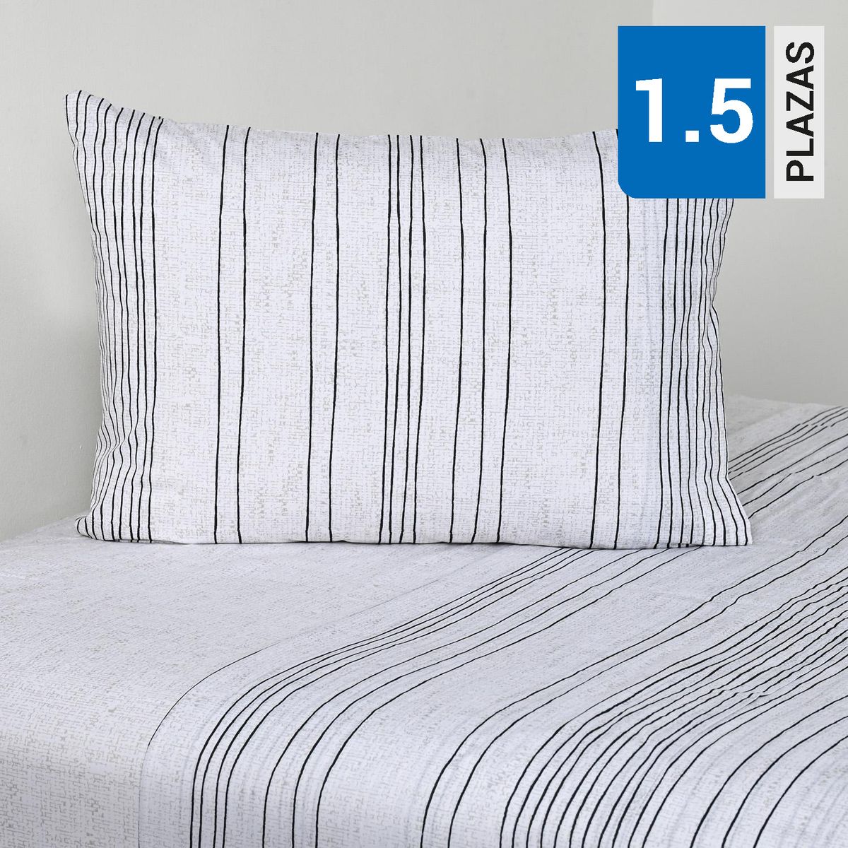 CANNON - Sabana Smooth 1.5 plazas 200 Hilos Estampado