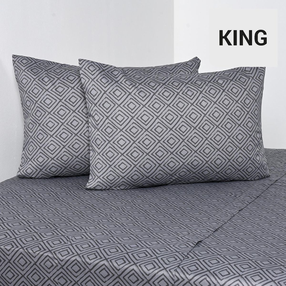 CANNON - Sabana Neret King 144 Hilos Estampado
