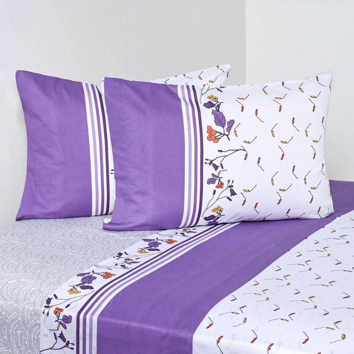 CANNON - Sabana Stophy 2 plazas 144 Hilos Estampado