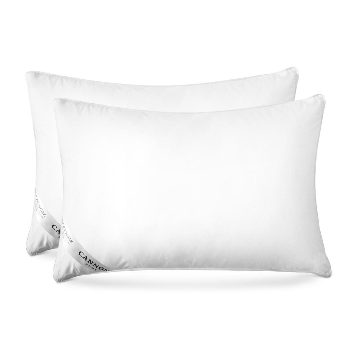 CANNON - Pack 2 Almohadas Fiber Balls de Fibra sintética para Dormir 50x70 cm