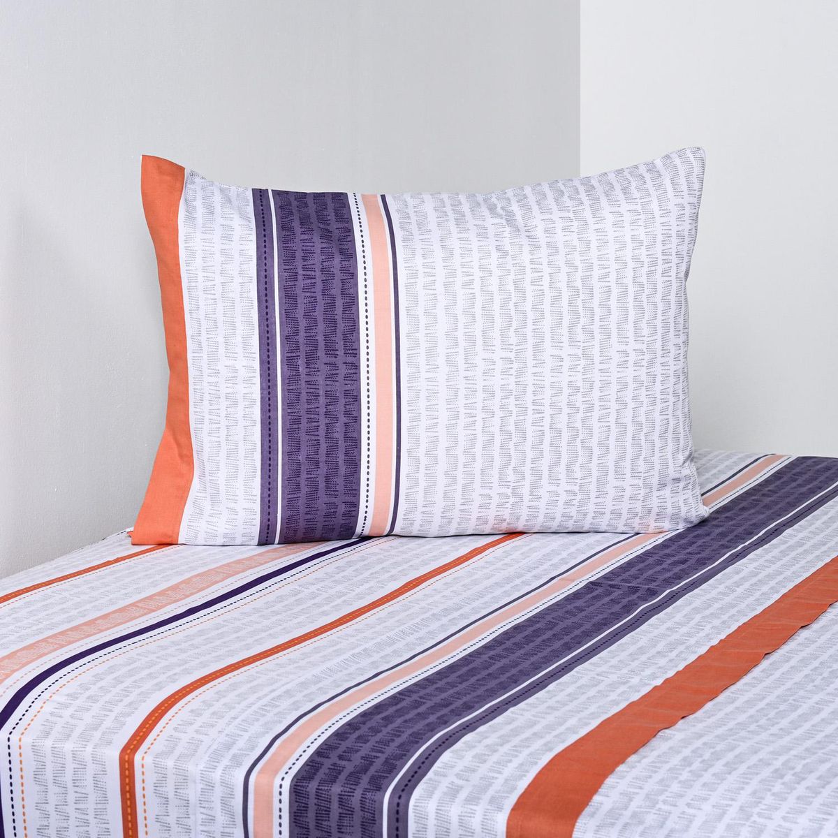 CANNON - Sabana Loden 1.5 plazas 144 Hilos Estampado