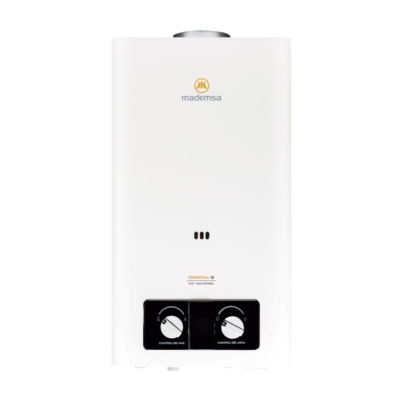 MADEMSA - Calefont Gas Natural 10 Litros Tiro Natural Ionizado