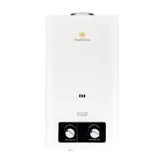 MADEMSA - Calefont Gas Natural 10 Litros Tiro Natural Ionizado