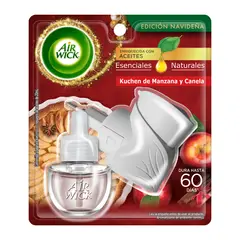 AIRWICK - Aromatizador Aparato Eléctrico Pie de Manzana Canela 20 ml