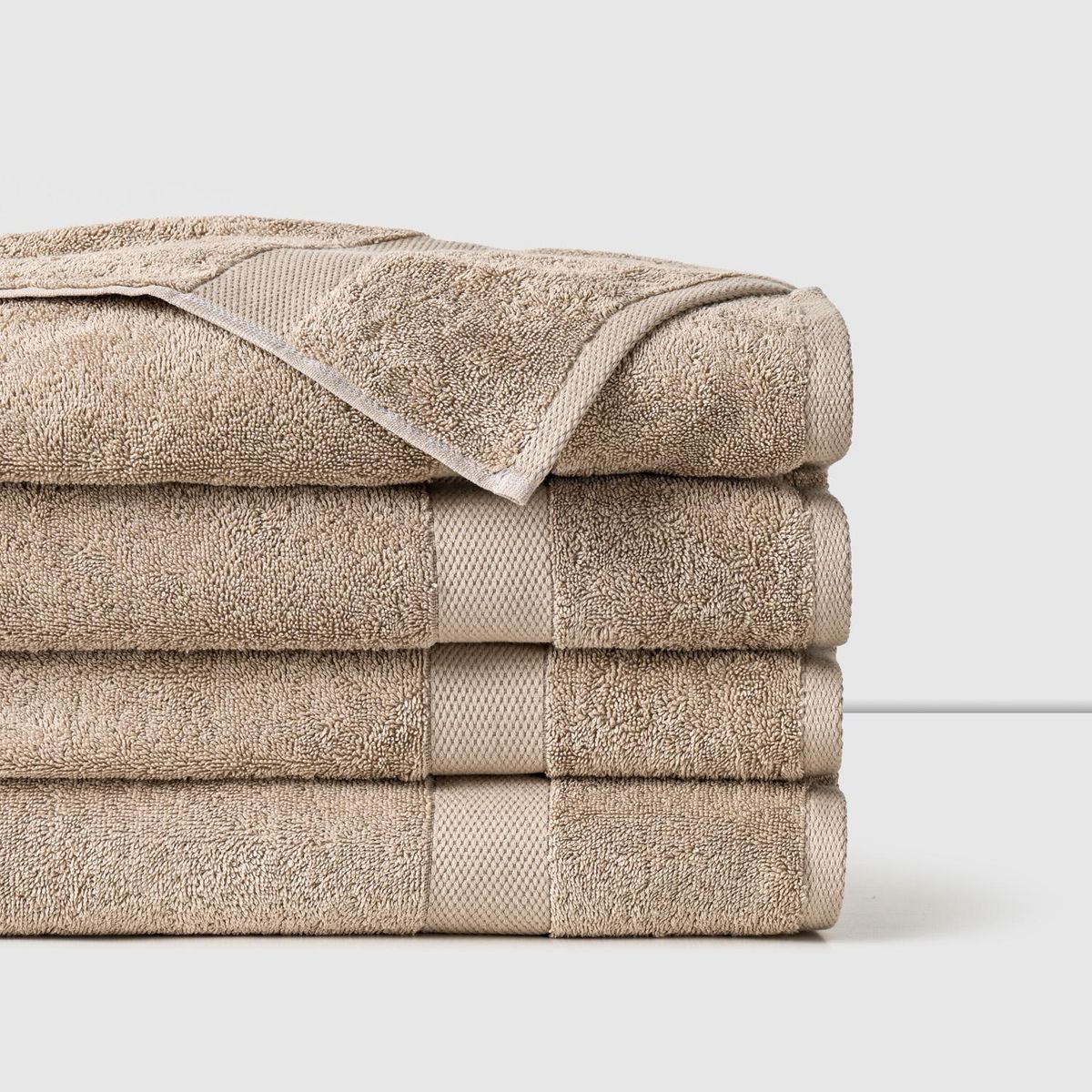 CANNON - Toalla de Mano 500 gr Algodón 50x90 cm Beige