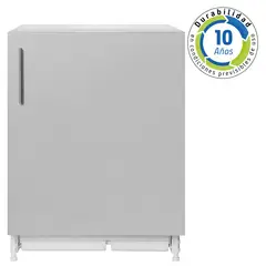 TEKA - Mini Refrigerador Integrable Top Freezer 105 Litros Blanco RSR 41160