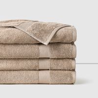 Toalla Visita 500 gr Algodón 30x50 cm Beige