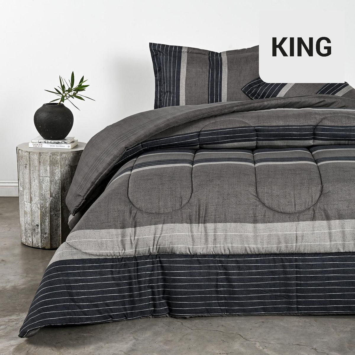 CANNON - Plumón King Smooth Estampado 