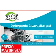 KLEINE WOLKE - Detergente en gel lavavajilla 2 l Botella