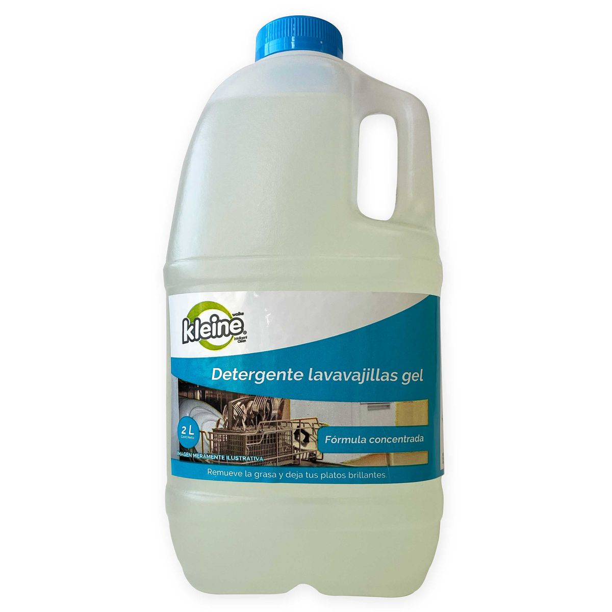 KLEINE WOLKE - Detergente en Gel Lavavajilla 2 l Botella