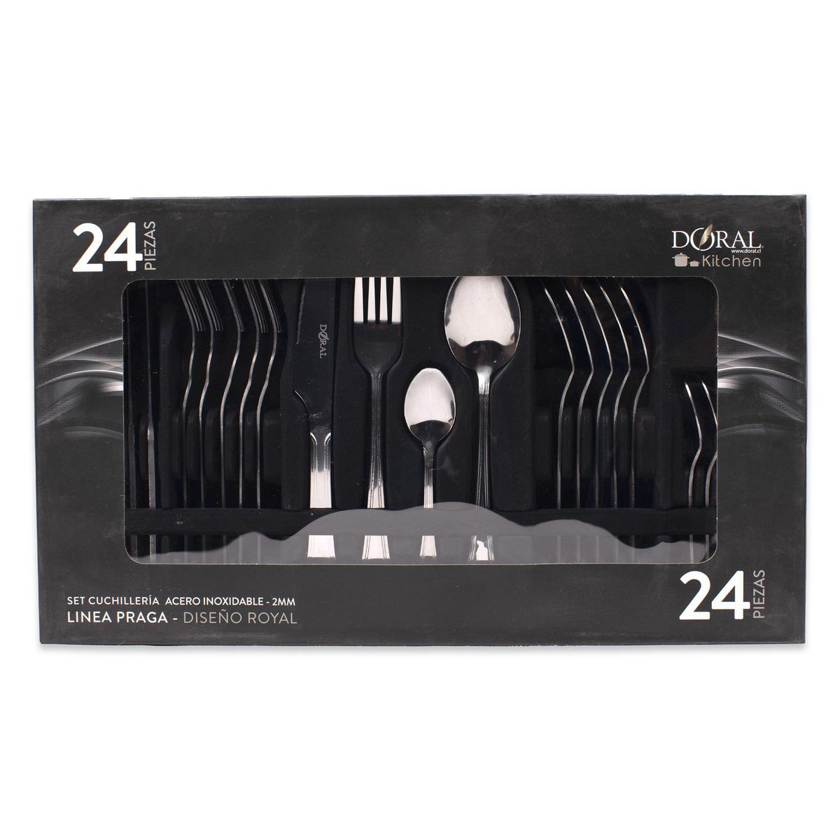 DORAL - Set cuchilleria 24 pzs Praga