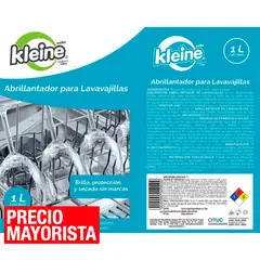 KLEINE WOLKE - Abrillantador para lavavajilla 1 l Botella