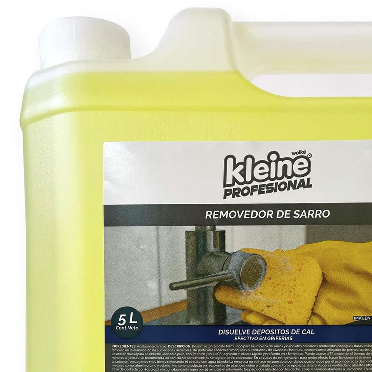 KLEINE WOLKE - Removedor de sarro industrial 5 Litros