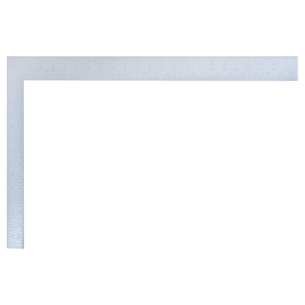 STANLEY - Escuadra Metálica Carpintera 12" Aluminio Negro