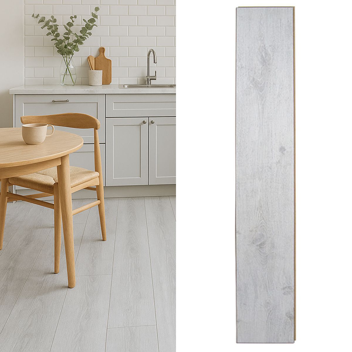 WINTER - Piso laminado 8 mm Paris Roble Arena 1.9 m2