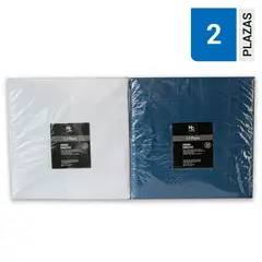JUST HOME COLLECTION - Sabana Embossed 2 plazas Colores Surtidos