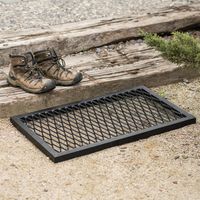 Limpiapies Fierro 45x75 cm Negro