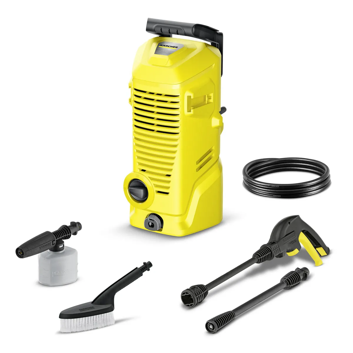 KARCHER - Hidrolavadora Eléctrica 1200 W 100 Bar K1 Car Kit