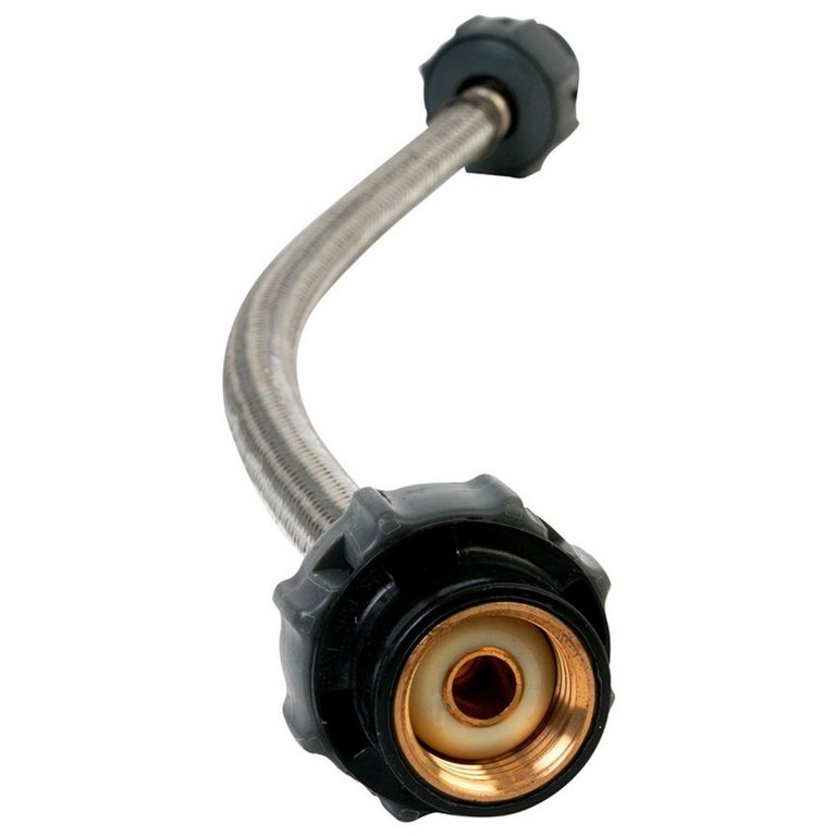 Flexible para Lavatorio 1/2x1/2 " HiHi 30 cm Click Seal
