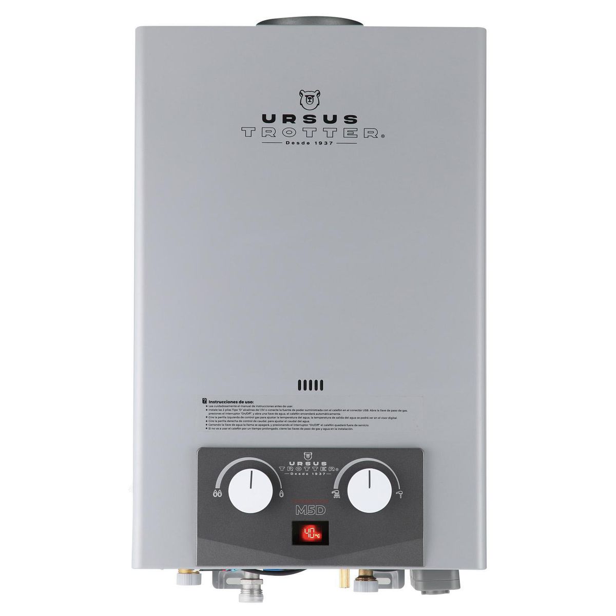 URSUS TROTTER - Calenfont Gas Natural 5 Litros Tiro Natural Ionizado