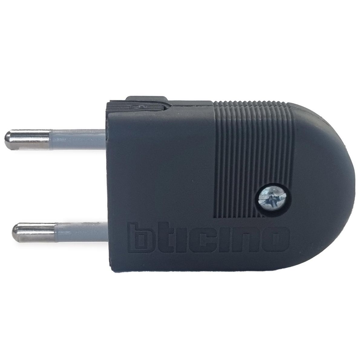 BTICINO - Enchufe macho volante profesional 2P 10A Gris