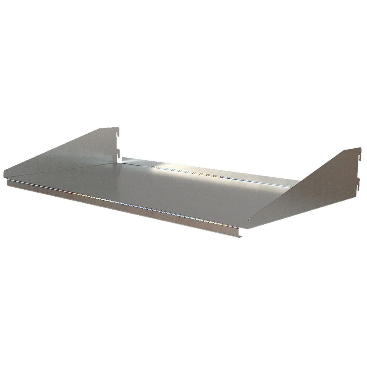 DUCASSE - Repisa Metálica Acero 1 Nivel(es) 60x15x30 cm Galvanizada