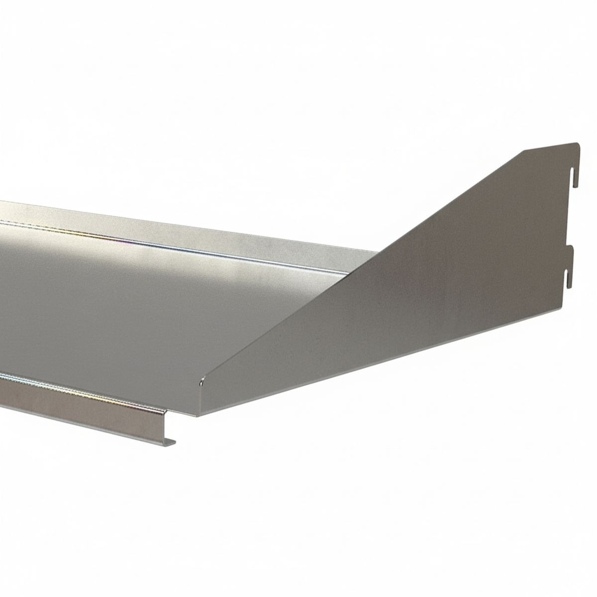 DUCASSE - Repisa Metálica Acero 1 Nivel(es) 60x15x30 cm Galvanizada