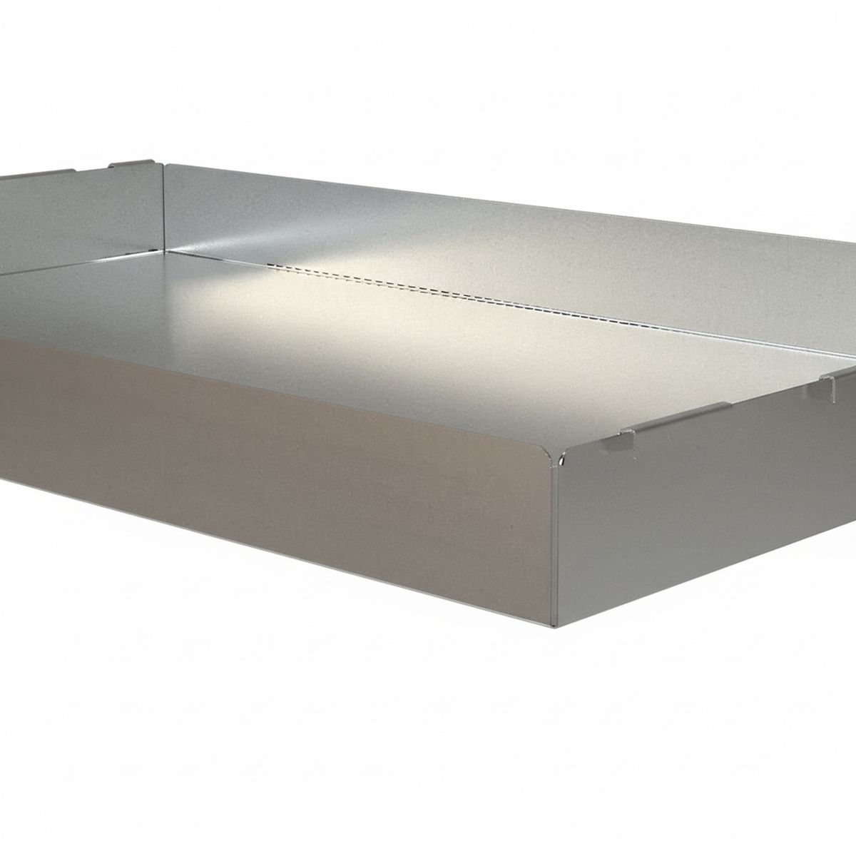 DUCASSE - Bandeja Metálica Contenedora Galvanizada 60X40 Cm