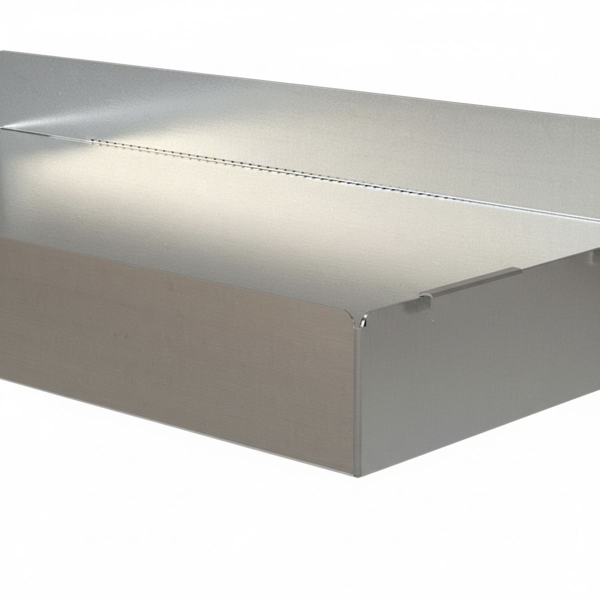 DUCASSE - Bandeja Metálica Contenedora Galvanizada 60X30 Cm