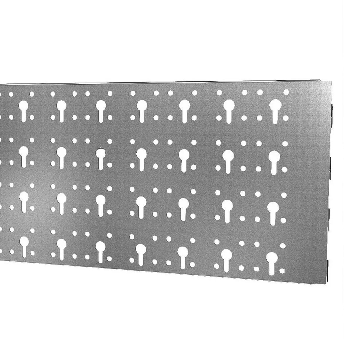 DUCASSE - Panel Organizador de Herramientas Metálico Galvanizado 20X60Cm