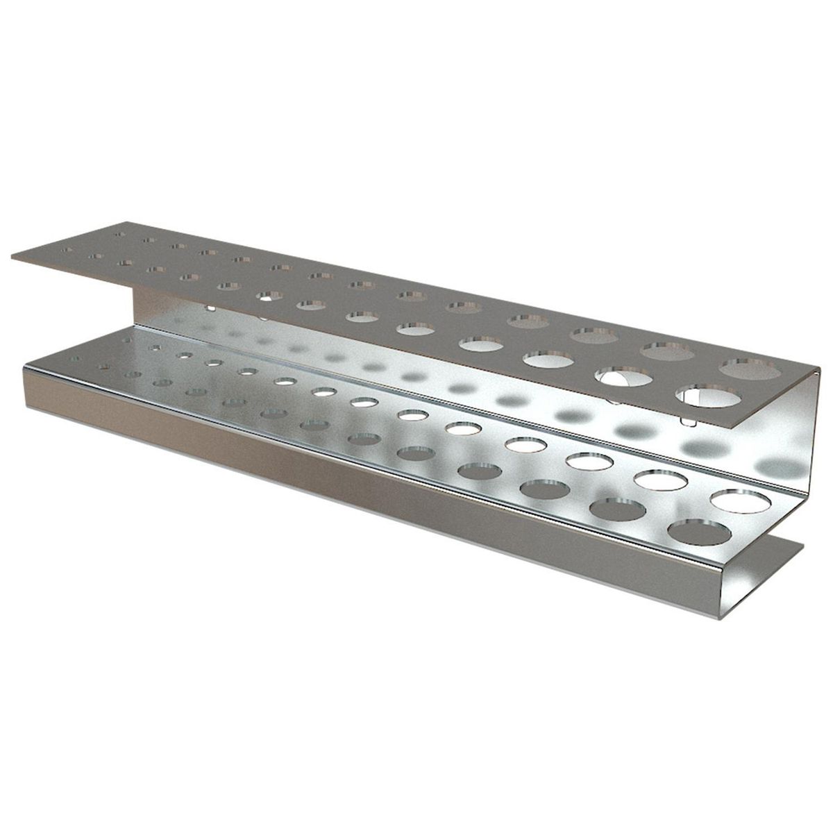 DUCASSE - Porta Brocas Metálico Zincado  28 Brocas