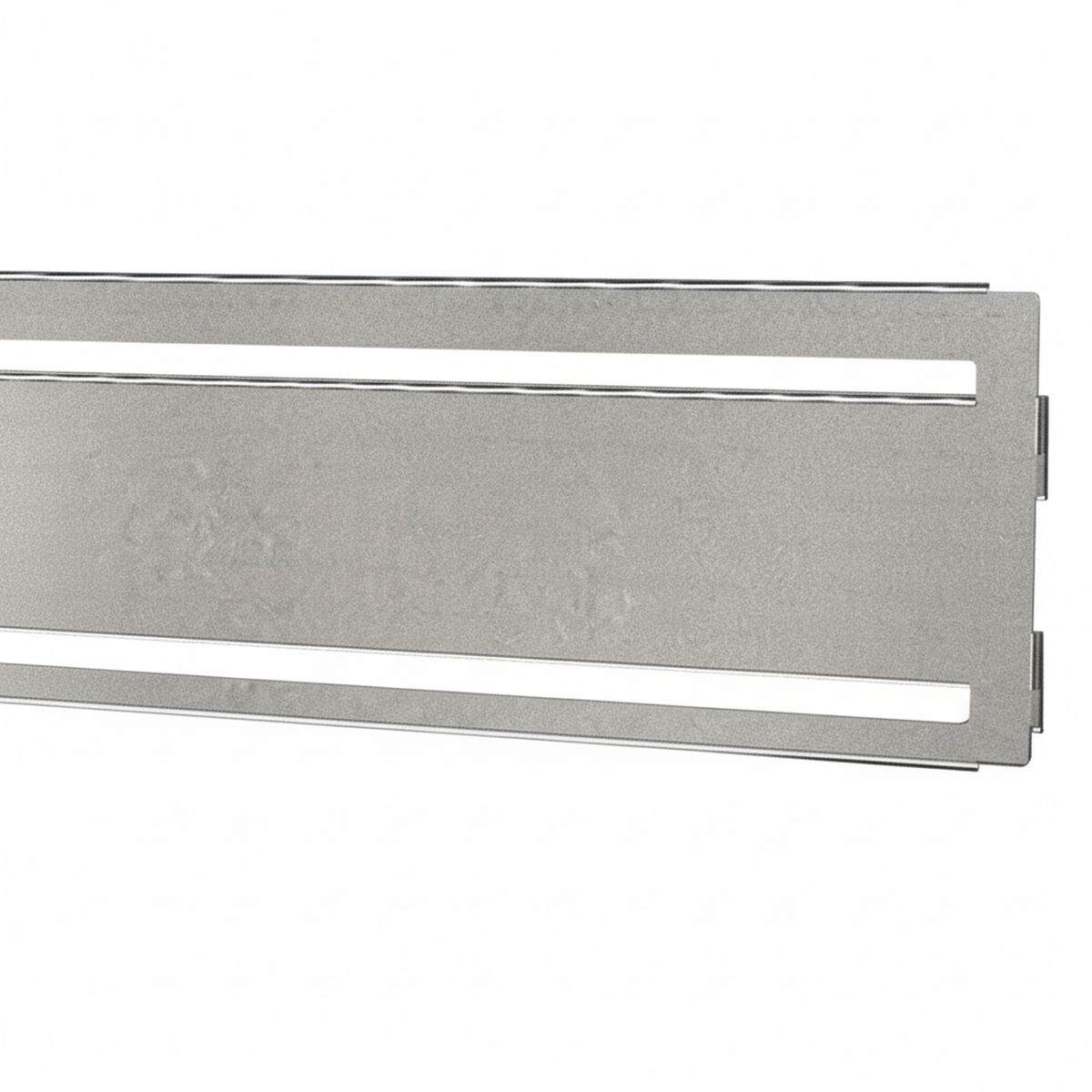 DUCASSE - Panel Metálico Galvanizado Organizador De Herramientas 10X60 Cm