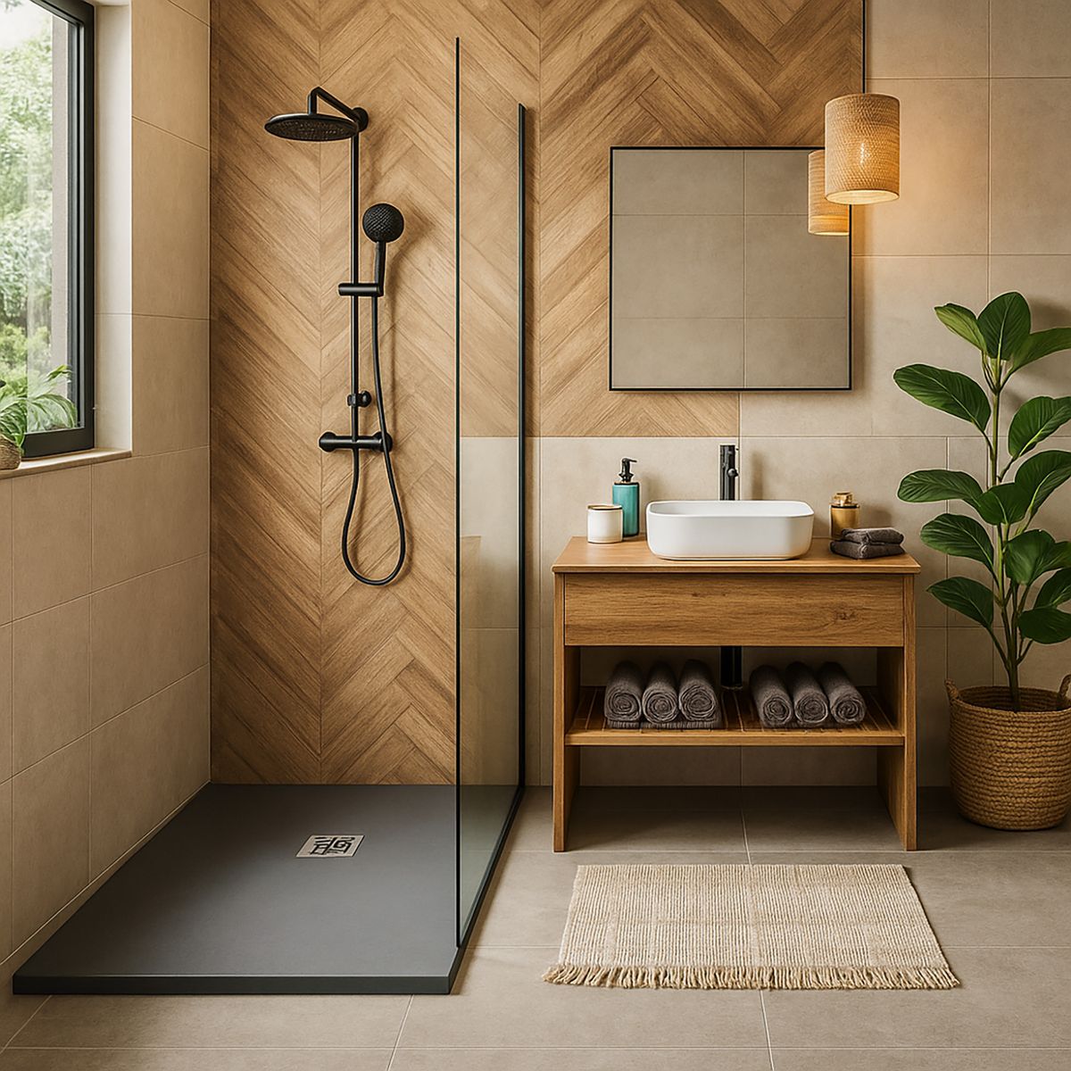 DUSCHY - Receptáculo Ducha Plástico ABS 80x160x3 cm