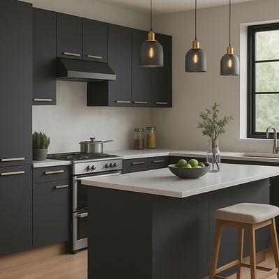 Imagen 2 del producto Mueble Mural 1 Puerta Grafito