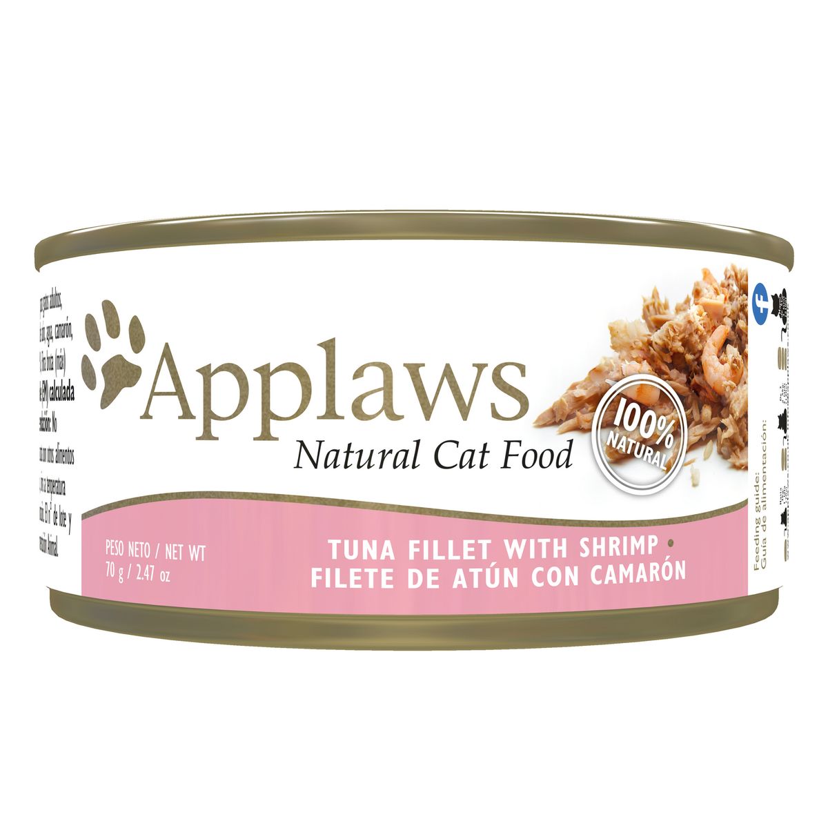 APPLAWS - Alimento húmedo para Gato Todas las edades Atún-cangrejo 0.07 kg