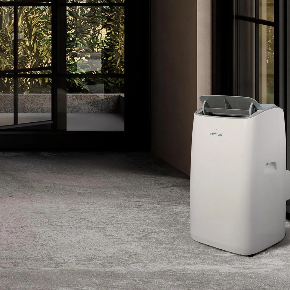 Toyotomi AC-M09FW Portátil 9000 BTU Solo Frío Wi-Fi Blanco, foto 3