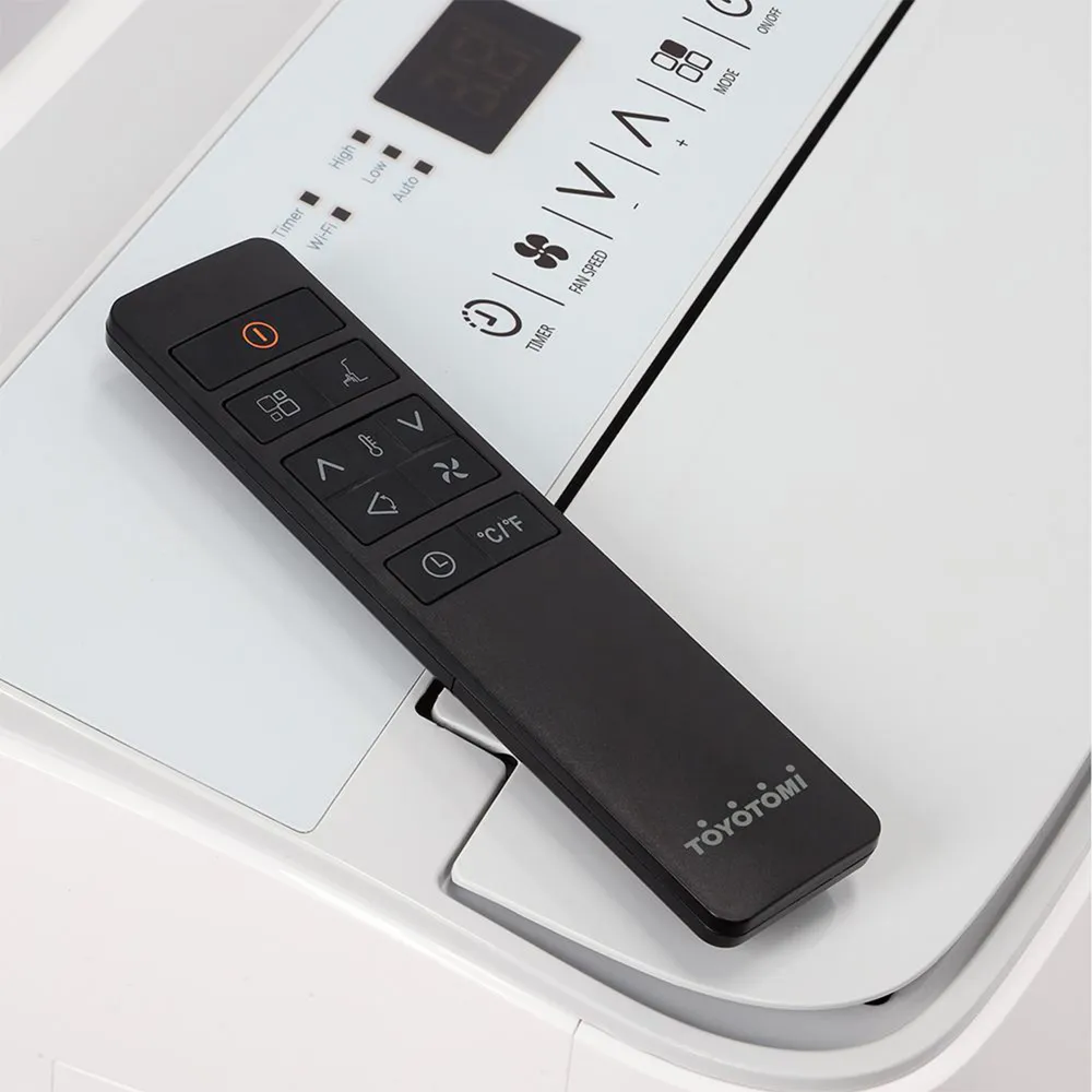 Toyotomi AC-M09FW Portátil 9000 BTU Solo Frío Wi-Fi Blanco, foto 15