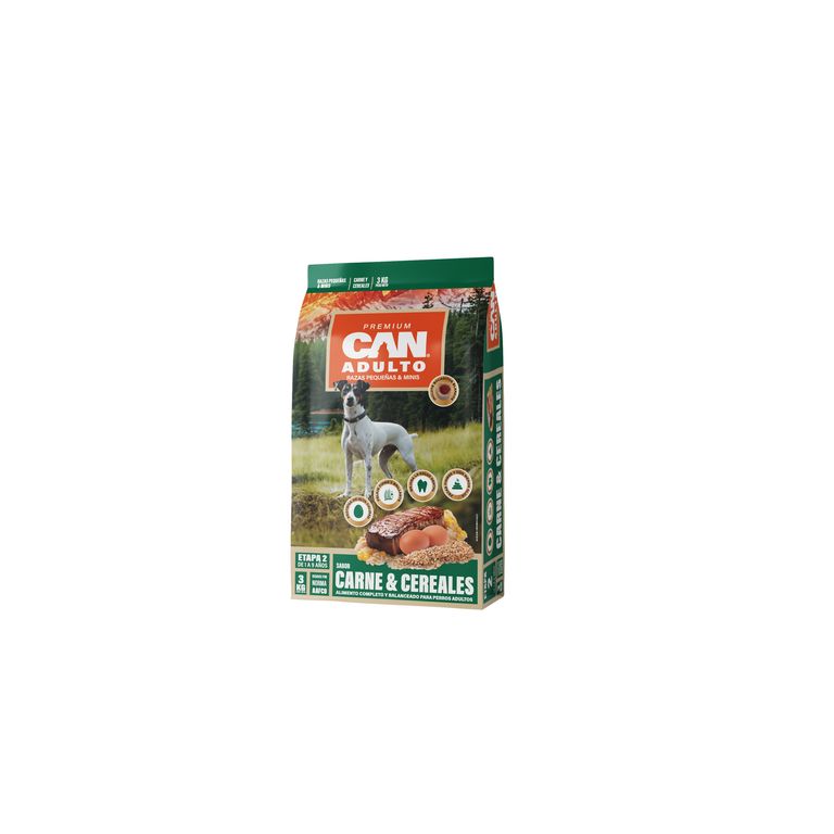 Alimento para Perro Adulto Carne y Cereal 3 kg