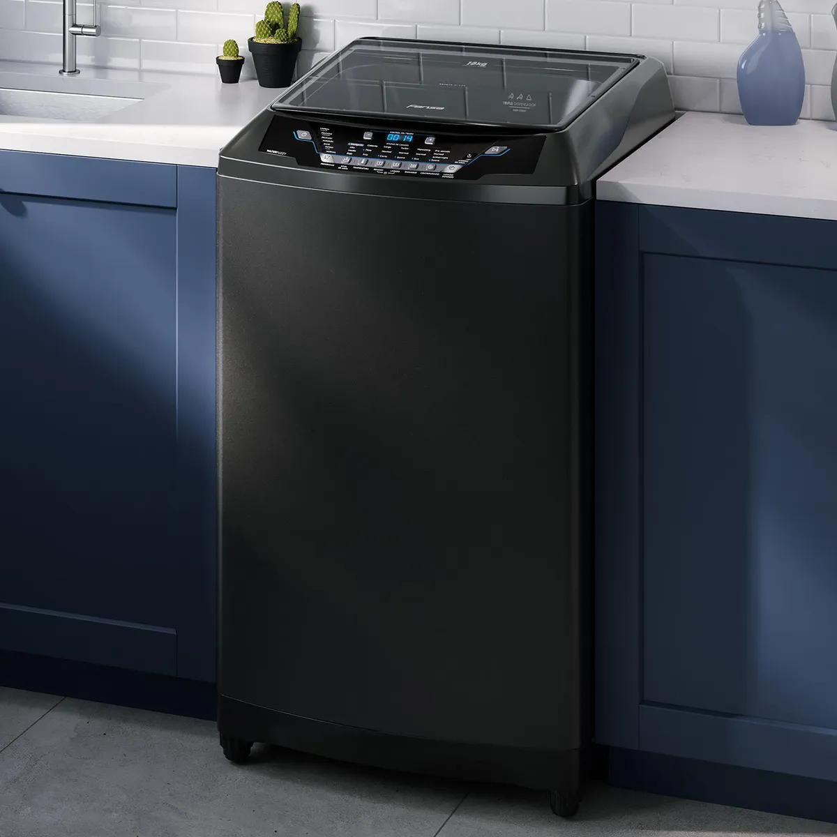 FENSA - Lavadora Carga Superior 18 Onix Premium Care 18