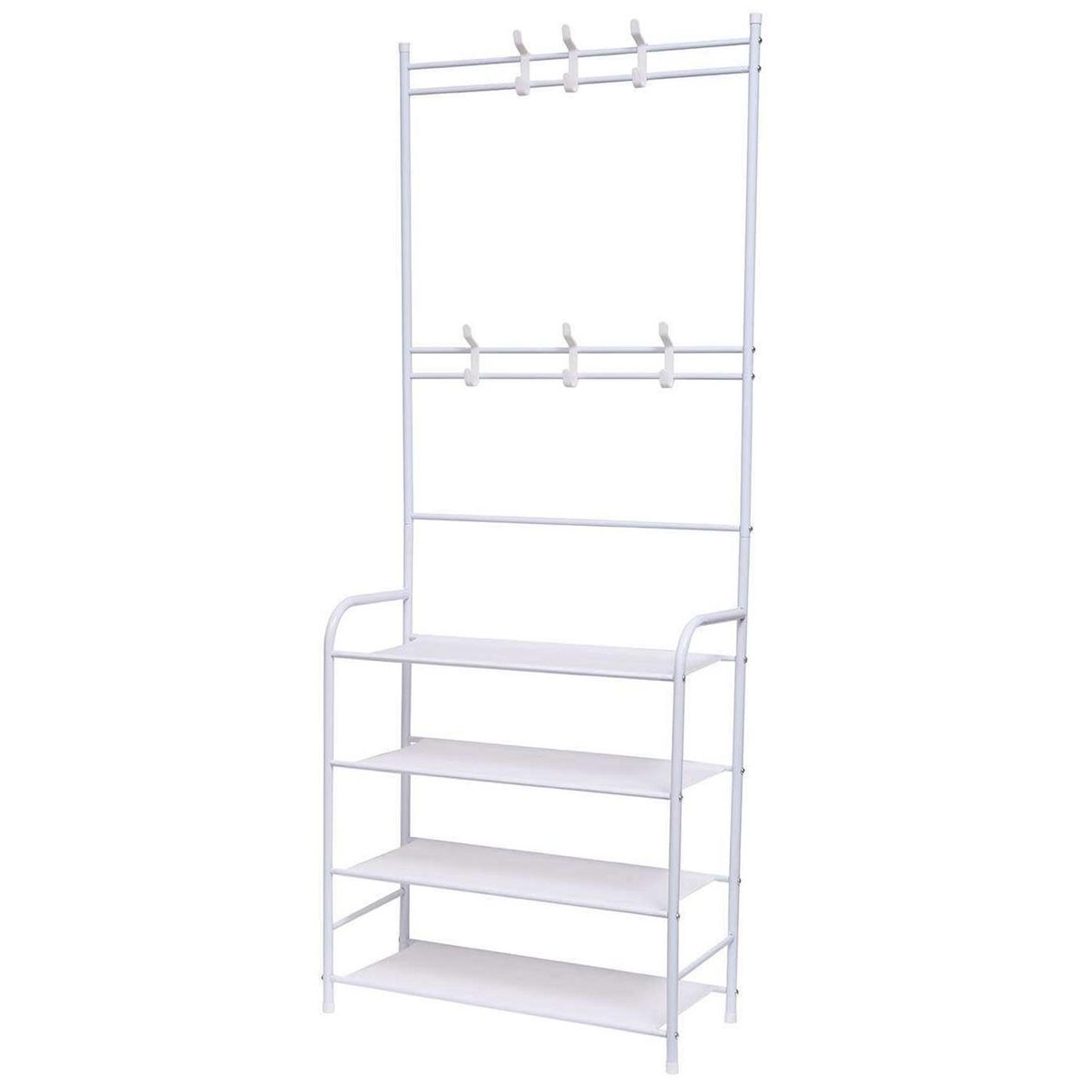 IMPORTADORA USA - Estante y Zapatero Organizador Blanco