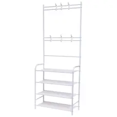 IMPORTADORA USA - Estante y Zapatero Organizador Blanco